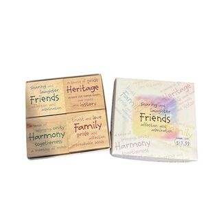 New Hero Art “Share Your Heart” box set of 4 rubber stamps. For cards or crafts